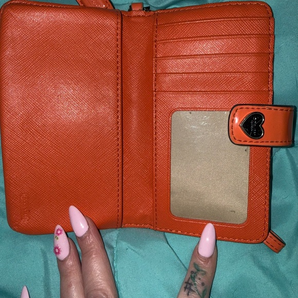 Coach Orange Wallet - Picture 2 of 3